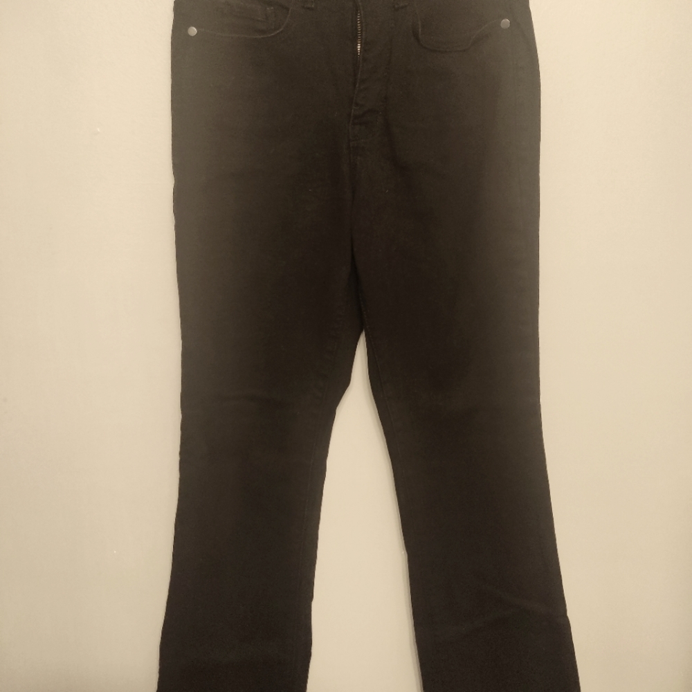 Time and Tru Women's Black High Rise Flare Jeans Size 4
